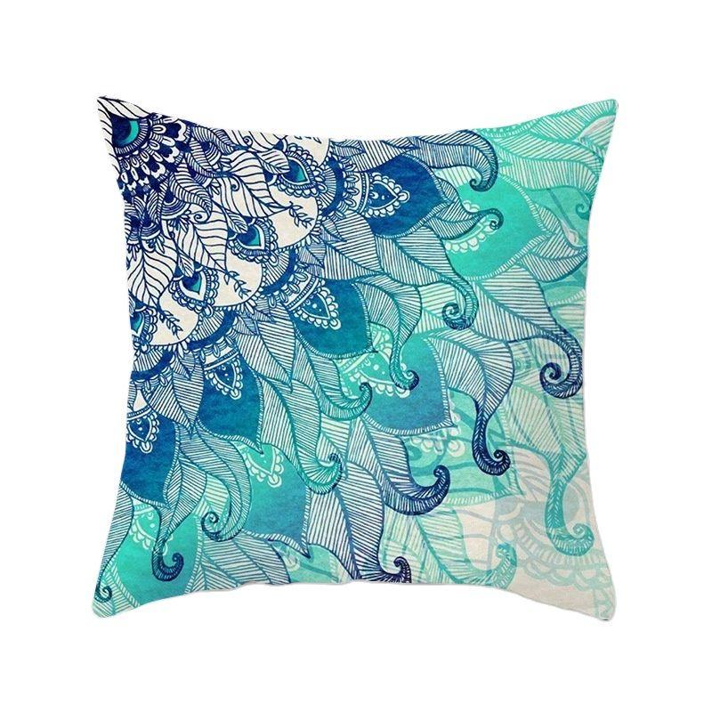 1Pcs Mandala Pattern Cushion Cover Bohemia Throw Pillow Decorative Pillowcase Retro Sofa Pillow Case Home Decoration Pillow Case