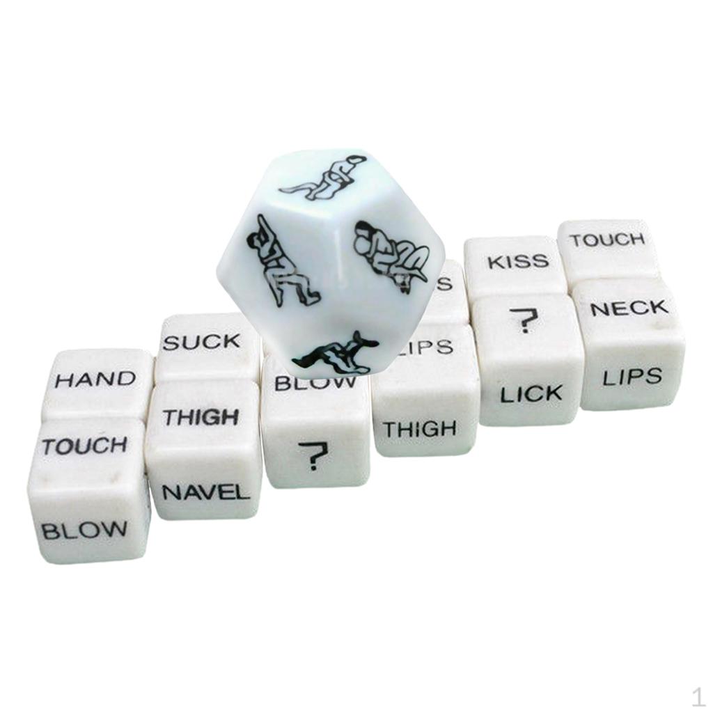 3 упаковки Вечеринка Пары Влюбленные Романтическая ночь Спальня Кубики Игрушки Реквизит