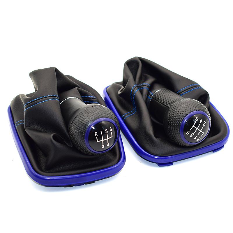 12 мм 5 / 6 скоростная ручка переключения передач автомобиля, чехол для рычага переключения передач для Volkswagen VW 1999-2004 Golf 4 IV MK4 GTI R32 Bora Jetta MT