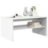 White Coffee Table 80 x 50 x 40 cm Particleboard