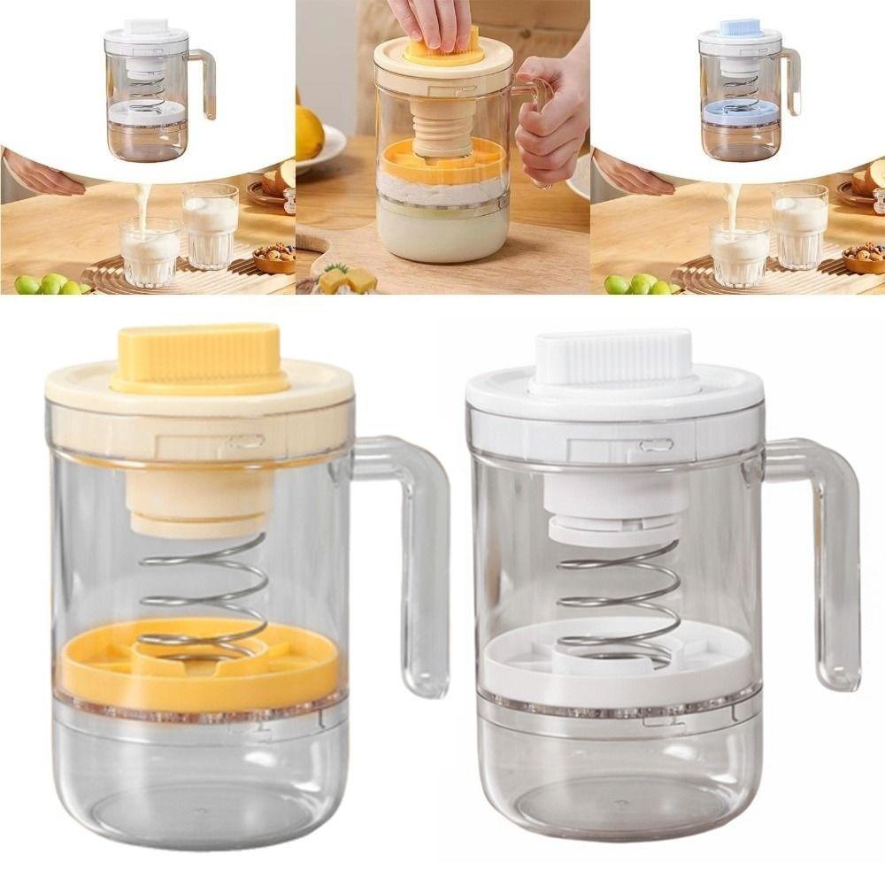Thick Creamy Greek Yogurt Strainer With Lid Cheese Yogurt Filter Whey Separator Cheese