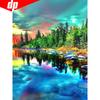 Arrivals Diamond Painting Landscape Full Round Diamond Embroidery