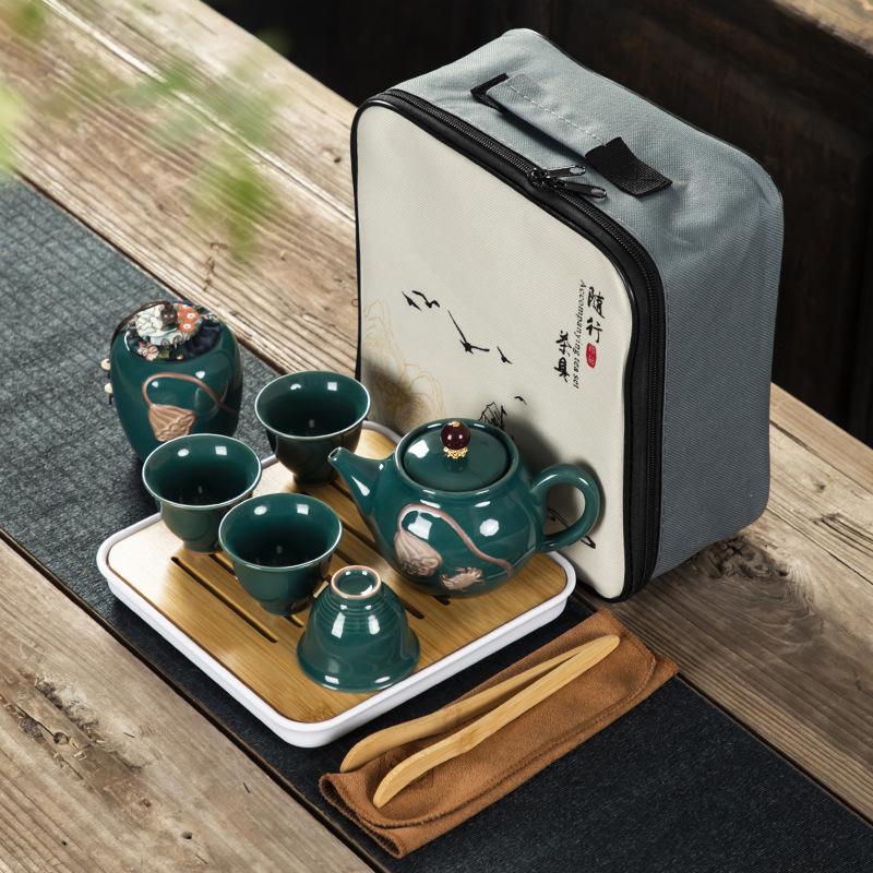 Печать бизнес-подарков креативный дорожный чайный набор керамический набор практичные подарки на открытие компании недорогие подарки клиентам