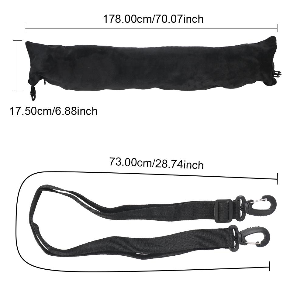 Travel Neck Pillowcase Soft Tube Neck Pillow Portable Outdoor Travel Storage Bag Fillable Clothes Neck Pillows Packable Portable U Shaped Pillow