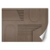 Wallpaper Brown Relief 3D