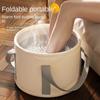 Luxurious Portable Foot Spa Bucket - Temperature Control, Bubble Function, Relaxing Home Spa Experience with Soothing Massage, Easy To Clean and Store