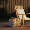 Firewood Rack Anthracite 40 x 40 x 40 cm Cold Rolled Steel