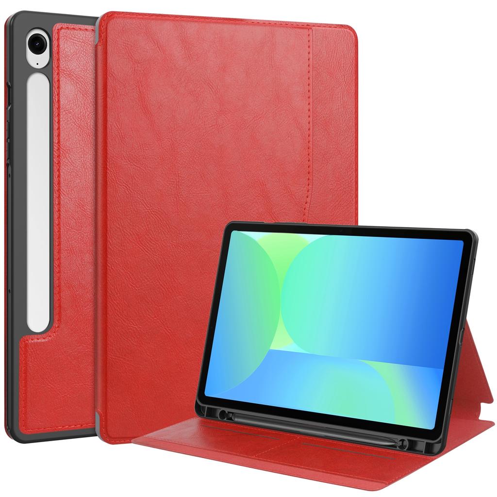 For Samsung Galaxy Tab S10 FE/S9 FE Case Shockproof Leather Auto Wake/Sleep Tablet Stand Cover