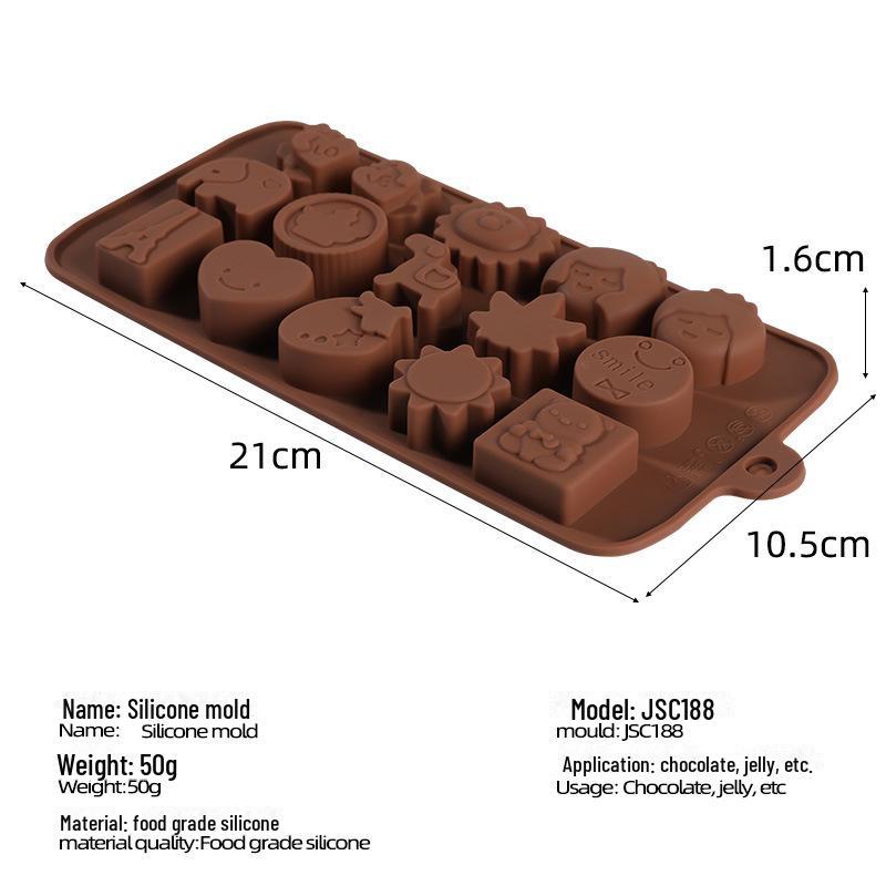Форма для шоколада из пищевого силикона - легкосъемный инструмент для выпечки тортов и печенья своими руками