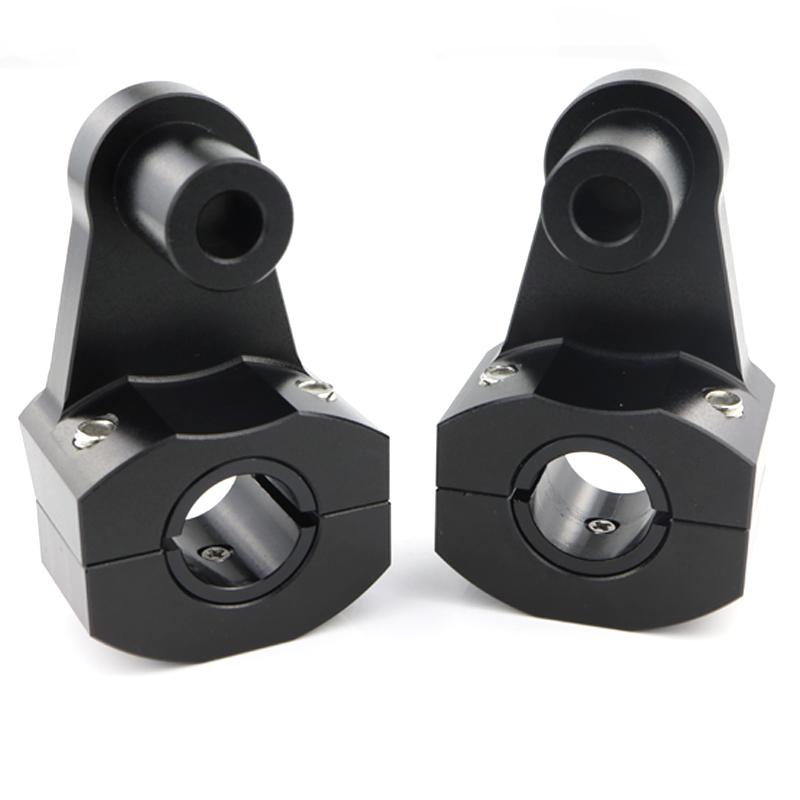 7/8" 22mm Handlebar Risers For SUZUKI DRZ400 DR650 SV650 Bandit GSR750 V-Strom250/1000 Motorcycle Handle Fat Bar Clamps Aluminum