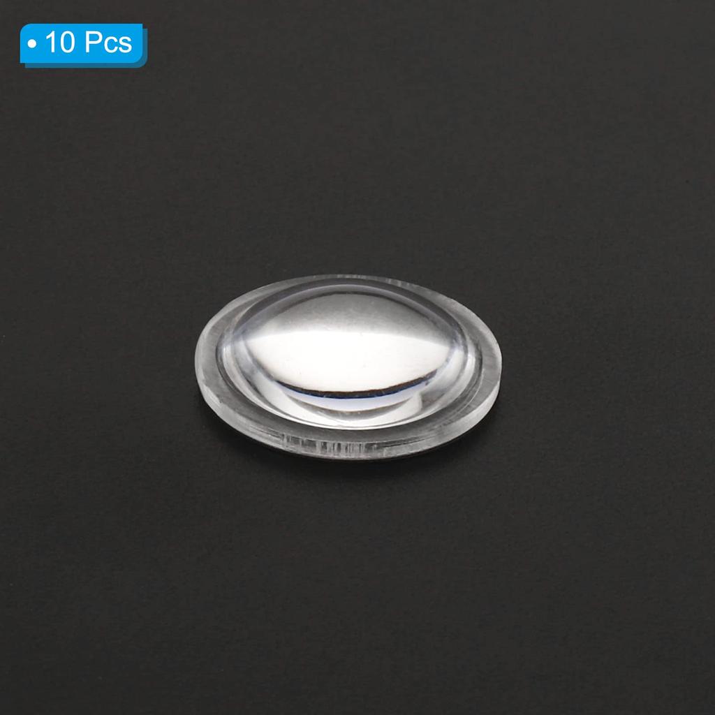 PATIKIL Диаметр 14 мм Высота 4 мм Линза 10 шт. Акриловая светодиодная оптическая выпуклая конденсаторная линза для светодиодного фонарика велосипедный налобный фонарь прозрачный плоско-выпуклый