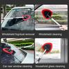 Средство для мытья окон автомобиля, инструмент для мытья лобового стекла с длинной ручкой, не царапающий, универсальный