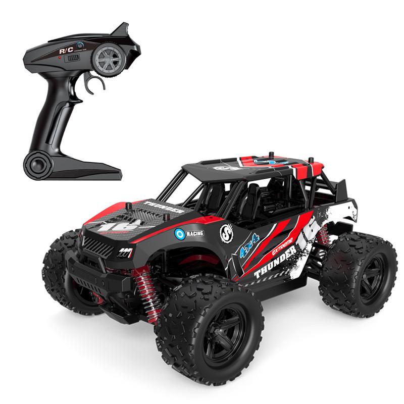 Радиоуправляемая машина 1/18 в масштабе 2,4G 4WD, высокоскоростная, быстрая, с дистанционным управлением, большая гусеничная тележка, внедорожная тележка, радиоуправляемая модель автомобиля, игрушки для