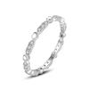 Ada Jewelry Joyas Mujer Rhodium Plated Female Zircon  S925 Sterling Silver Ring for Everyday Wear