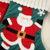 Hanging Santa Socks Personalized Candy Holder Embroidery Christmas Stocking  Fireplace