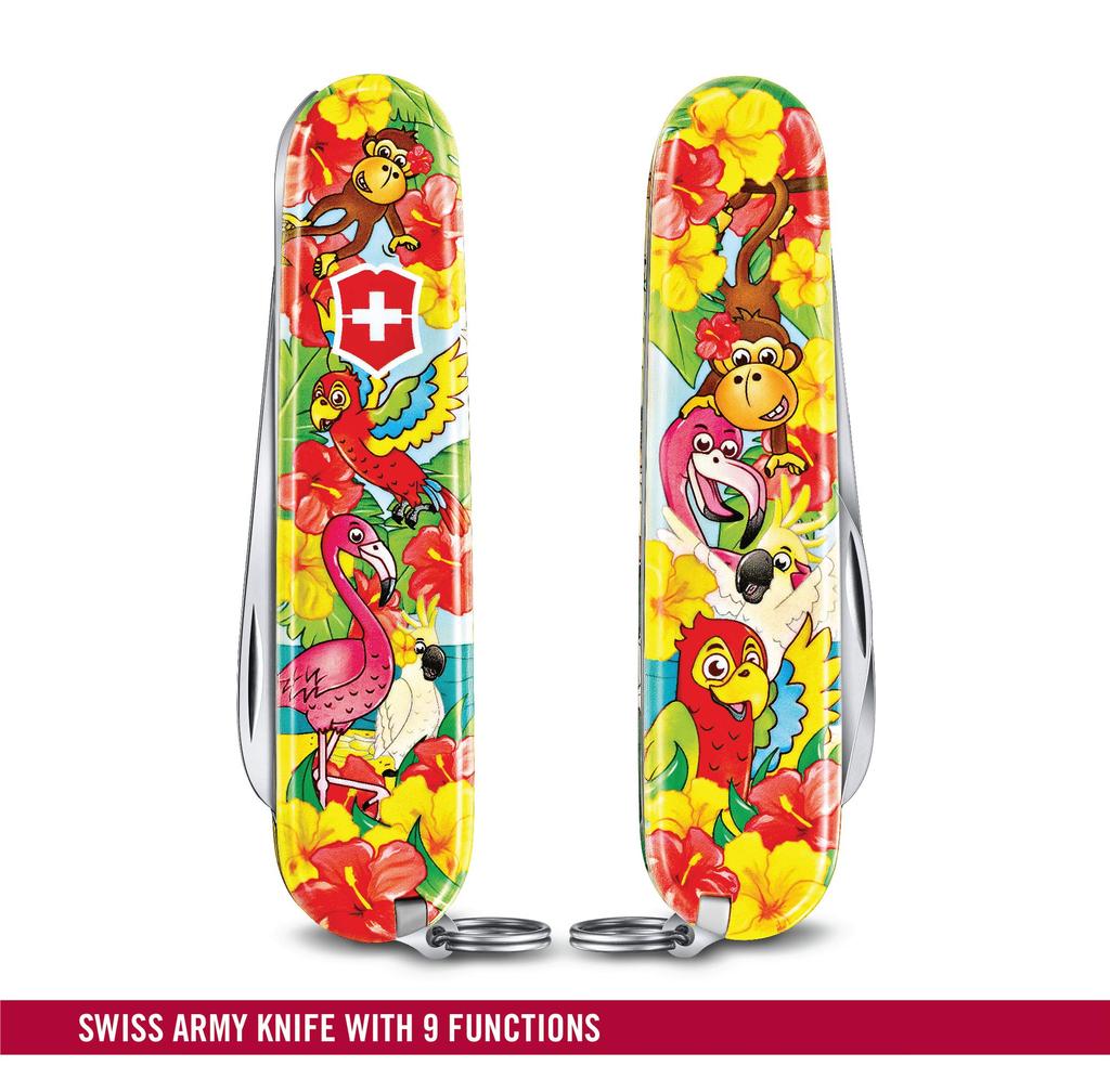 VICTORINOX My First Victorinox Animal Edition Parrot Parrot Knife for Children Outdoor [] 0.2373.E3