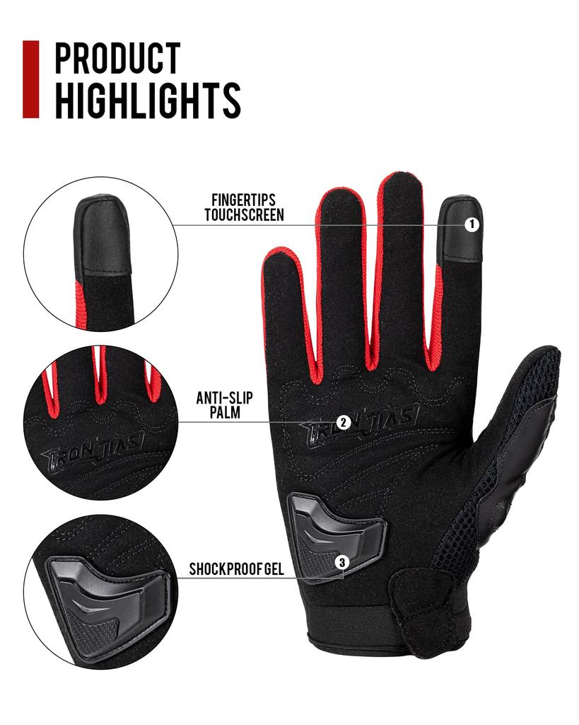 Мотоциклетные перчатки, Для весны и лета, Дышащие, Углеволокно, Кожа, Сетчатые перчатки, Для мотоциклов,