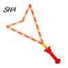 Large Bubble Wand Giant Wand, Foam Maker for Kids, Transformable Triangle Kids Toy Beach Backyard Party, Outdoor Summer Game Gift Toddlers