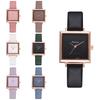 Fashion Women Wrist Leather Watch Luxury Quartz Stainless Steel Watch