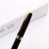 Quality Black Golden Business Student Metal Writing Pens Fountain Pen Inking Pens Signature Pen