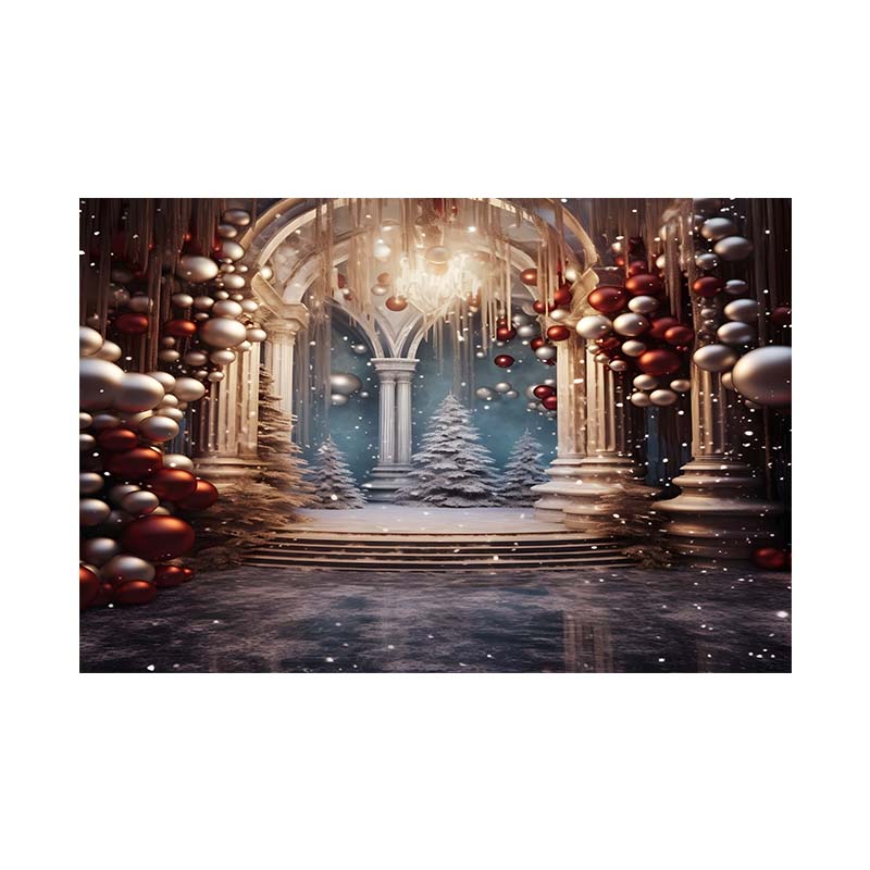 Внутреннее окно, снежинка, украшение, сценический тематический фон, ткань, фон, украшение на стену, фото ткань