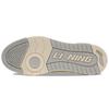 Li Ning Rookie Hoody Trendy Durable Lightweight Low-God Retro Basketball Shoes Men sketball shoes Gray White ABCS027-12