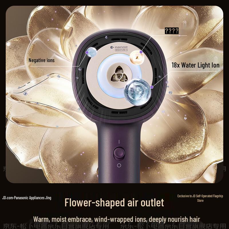 Panasonic Kashin MAX 2.0 High-Speed Negative Ion Hair Dryer NX81 Gift Edition CN plug (adapter included)