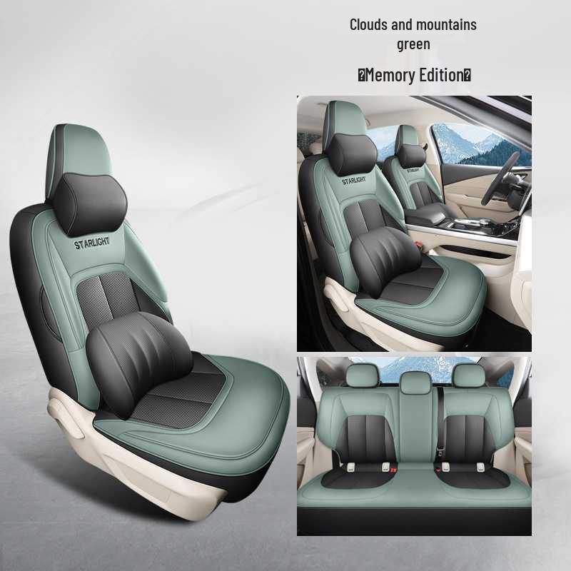 Wuling Xingguang Five-Seater Leather Car Seat Cushion – New All-Season Model