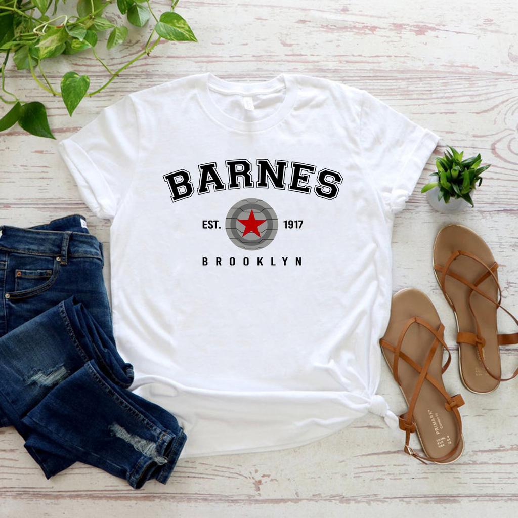 Vintage Barnes 1917 Unisex T-Shirt Barnes Shirt Winter Soldier T Shirt Woman Tshirts Graphic Tees Superhero Tshirt Casual Tops