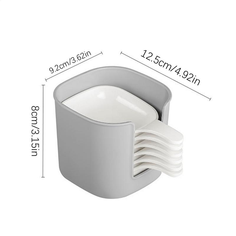 Блюдо для соуса Кухонный держатель для соуса с ручкой 6 шт. Чаши для соуса Портативный поднос для приправ для пикника семьи