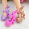3pairs/lot Mix Colors Angle Wing Design Shoes High Heel Shoes For Monster High Dolls Fashion Sandals For Monster Dolls