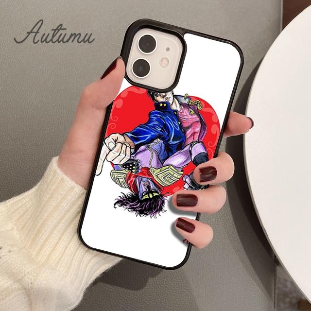 Чехол для телефона «Невероятные приключения Джоджо» для iPhone 11 12 13 14 Pro Max mini X XR XS SE 2020 6S 7 8 Plus Samsung S21 S22