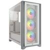 Корпус для ПК CORSAIR iCUE 4000X RGB из закаленного стекла ATX Белый CS7978 Mid-Tower CC-9011205-WW