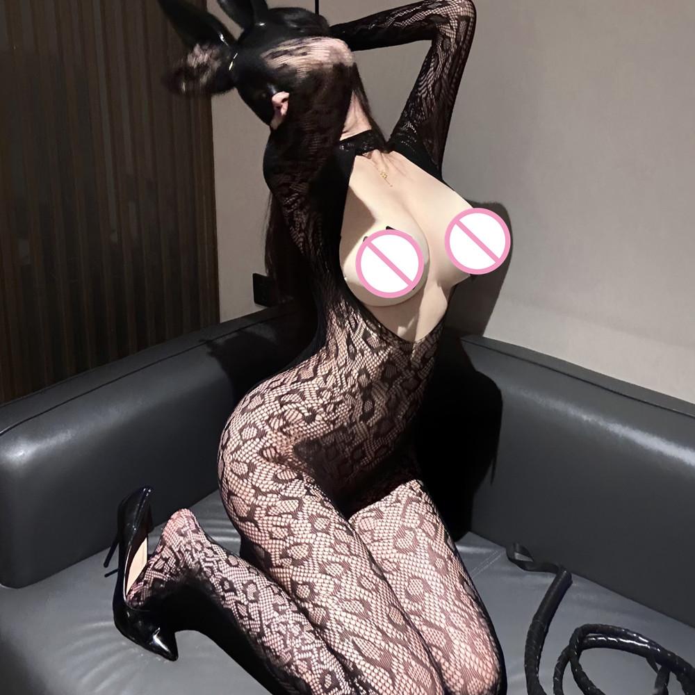 Леопардовый принт, боди без спины, порно-боди для секса, цельные, прозрачный комбинезон, сексуальные колготки, сетчатое нижнее белье