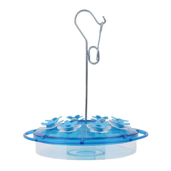 Кормушка для колибри 450 мл с насестом и портами для кормления, подвесная кормушка для диких птиц для декора сада и заднего двора