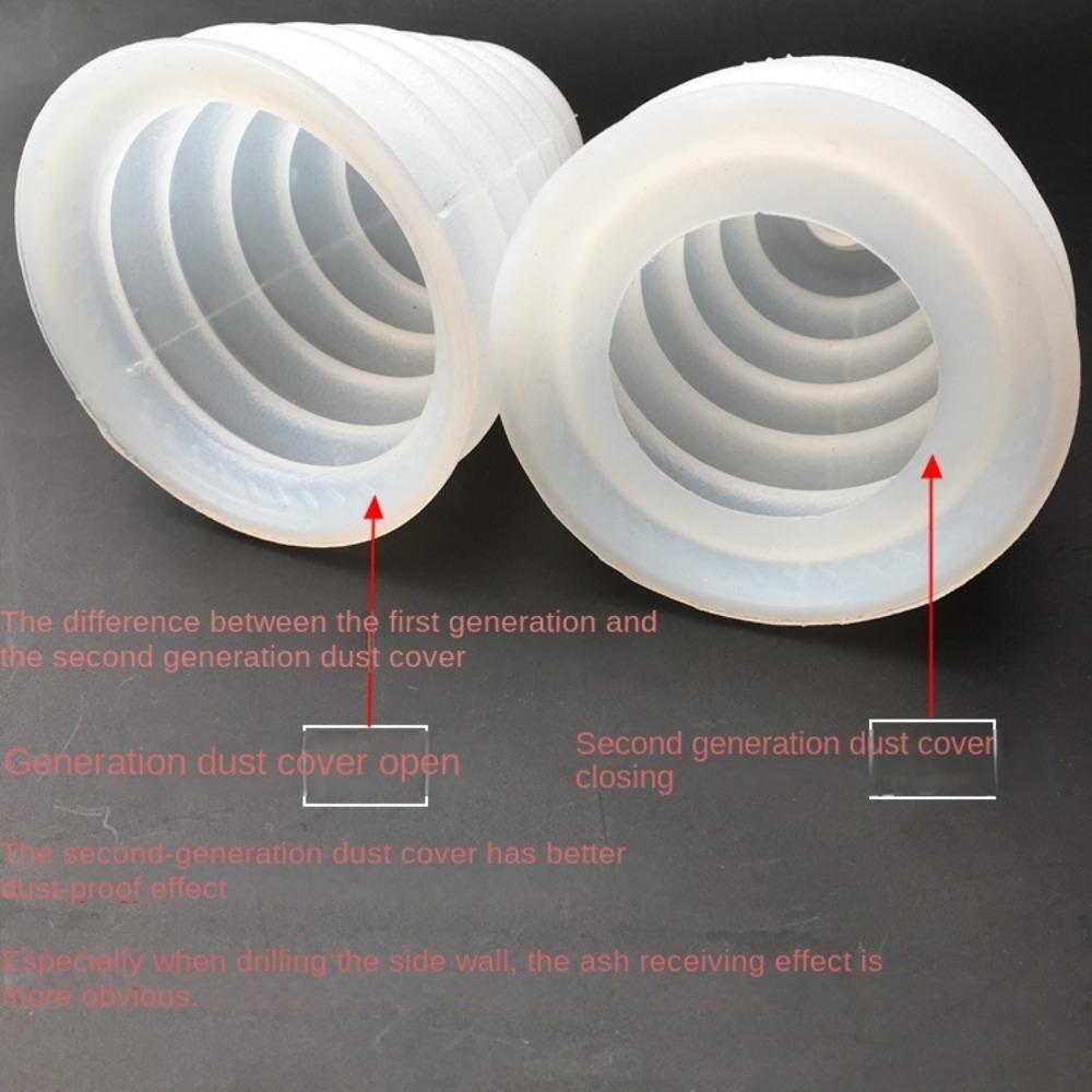 Предотвращение попадания мусора в пылесборник для сверла Портативное пылезащитное устройство Прочный пылезащитный чехол для сверла