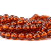 Бусины Power Stone Amber 8 мм круглые проданы Power Stone Natural Stone 1 круглый шарик 38 см Материал браслета ручной работы прибл.