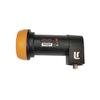Высокогейновый малошумящий двойной гетеродинный LNB Ku-диапазона 9750/10600 с одним выходом - 'Большая Черная Голова' Downconverter