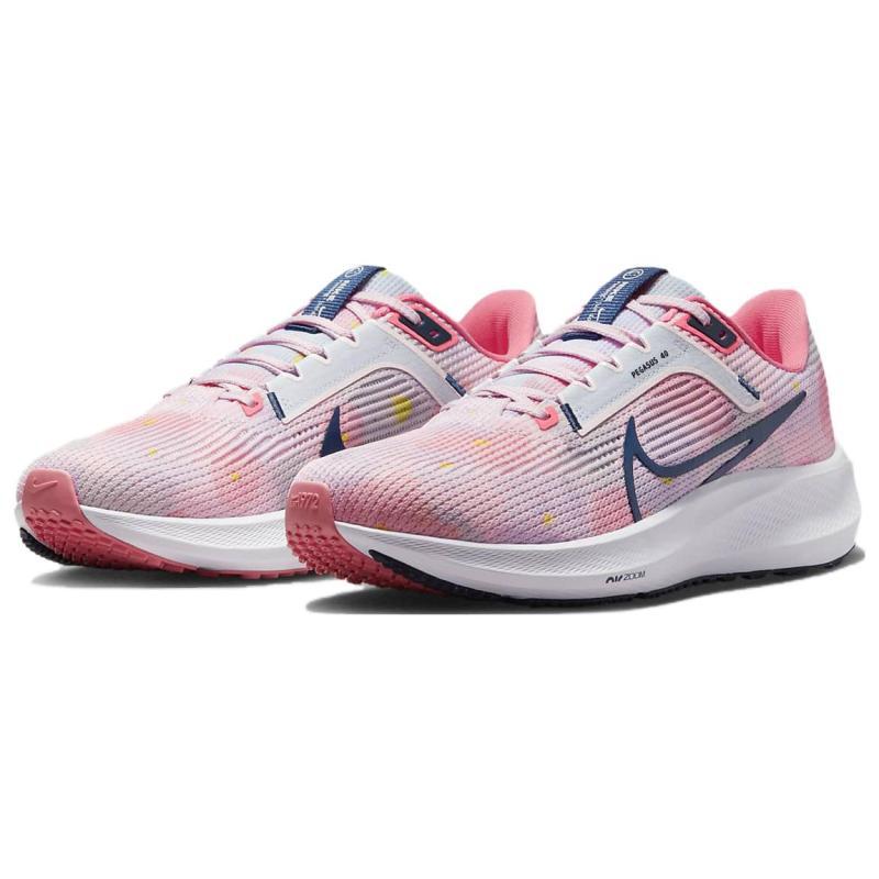 Nike Кроссовки Pegasus 40 Premium Floral Watercolor Pearl Pink для женщин DV7890-600