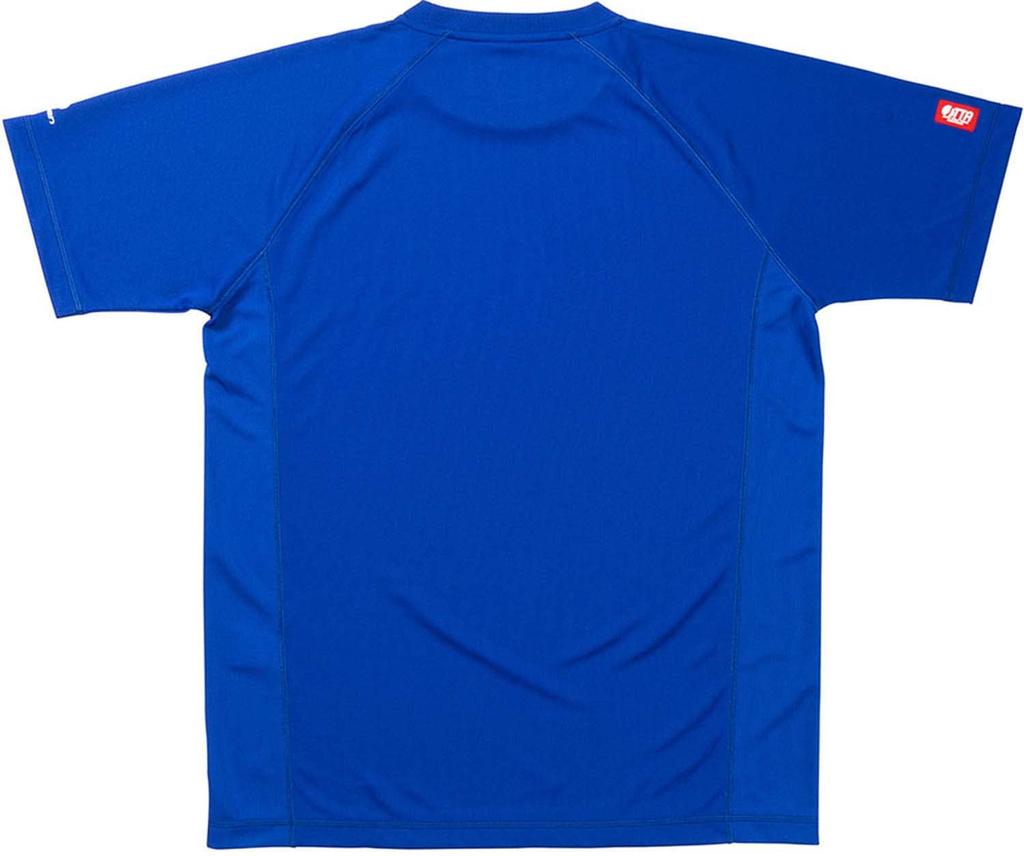 Stiga Official Table Tennis Uniform, Phiten Collaboration Shirt, Royal Blue, XO