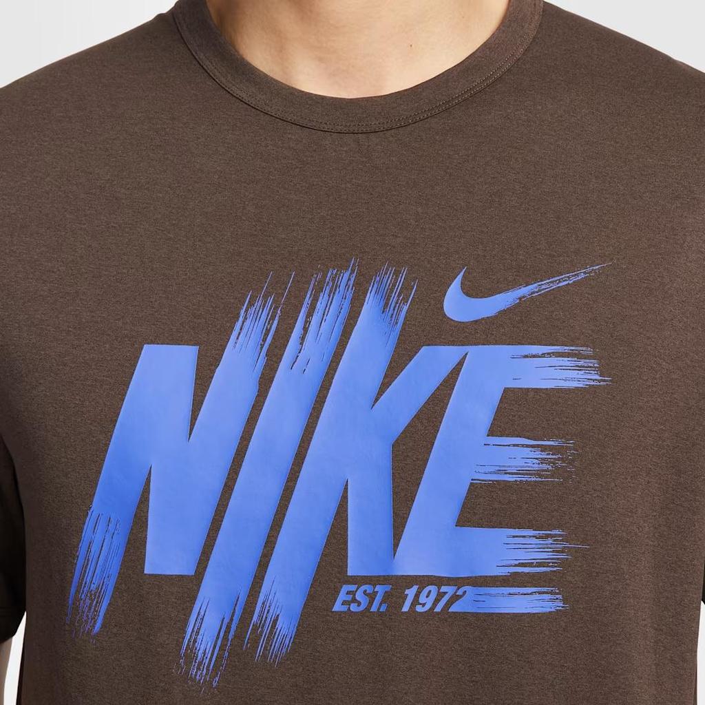 Nike Летняя спортивная футболка с круглым вырезом для мужчин Топы HV0382237