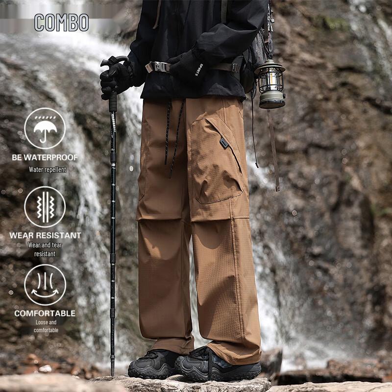 Combo Men's Outdoor Waterproof Hiking Cargo Trousers