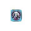Nightmare Before Christmas PU Wallet Student Men Short Coin Purse ID Card Holder Jack Skellington Print Black 6pcs