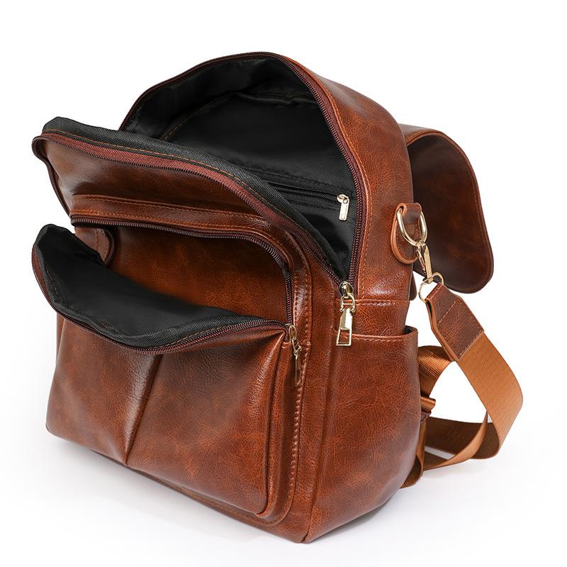 Новый рюкзак осень и зима корейская простая и модная сумка для поездок на работу универсальная сумка через плечо большой емкости