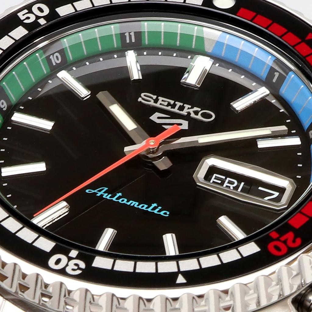 SEIKO 5 SPORTS 55th Anniversary Special Edition SKX Sports Style Automatic Watch SRPK13K1 Black Overseas Model [Seiko] Men's [Item]
