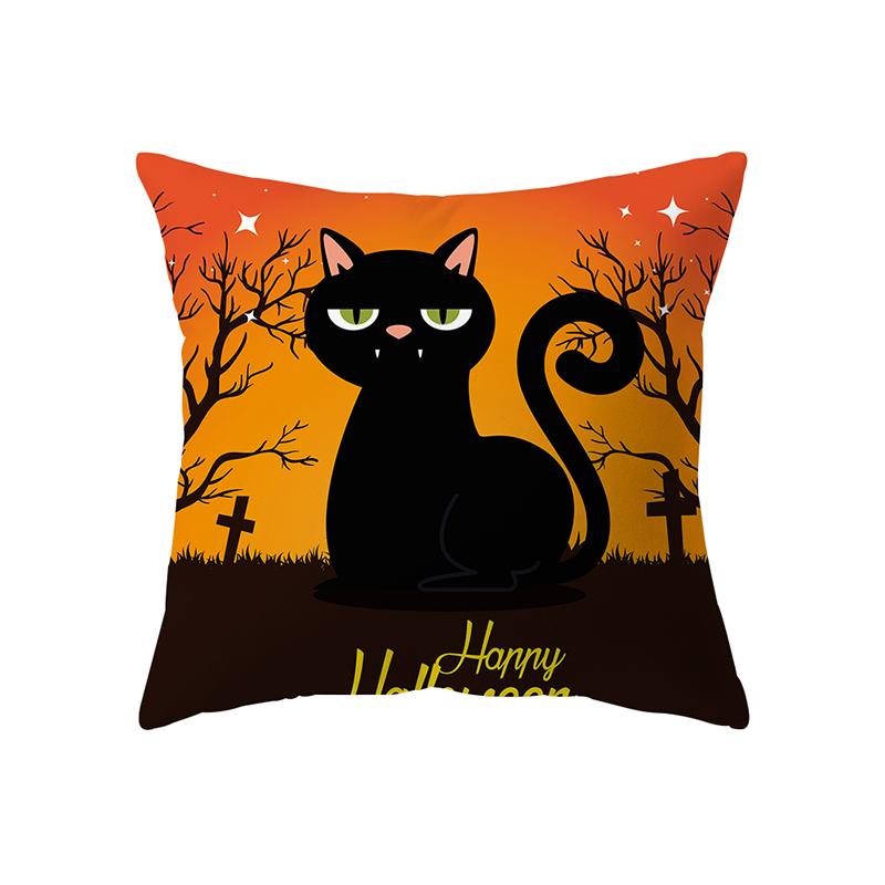 Pumpkin Collection Halloween Theme Pillow Cover Sofa Cushion  Holiday Gift Party Decoration Home Decor