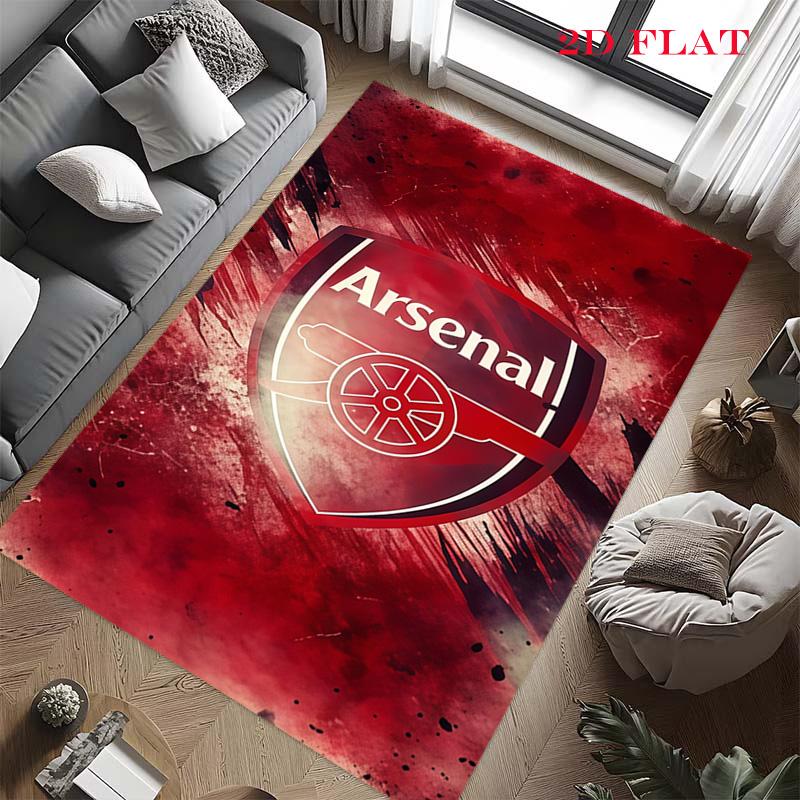 Arsena team logo Carpet Rug for Living Room Bedroom Home Sofa Decoration,Kids play Nonslip Floor Mat