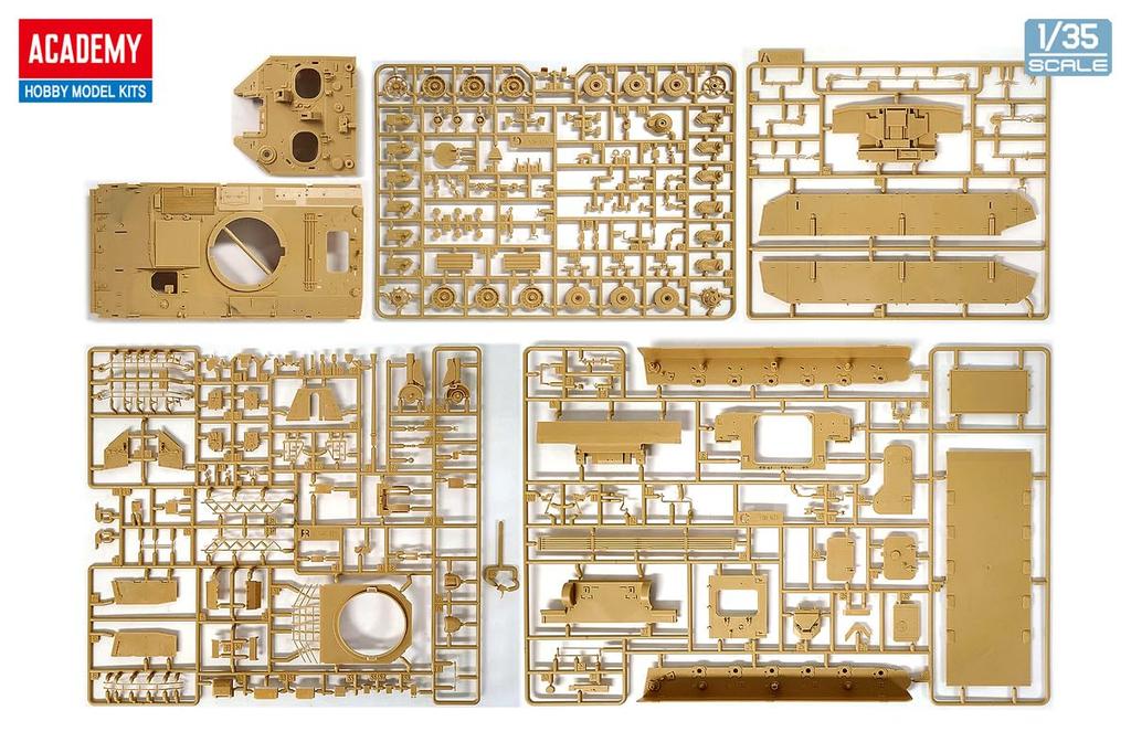 Academy K21 Infantry Fighting Vehicle Plastic Model Kit 13566 1/35 (Tank)