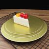 10pcs 6/8/10 Inch Cake Cardboard Golden Cupcake Base Round Cake Board  Cake Decorating Supplies