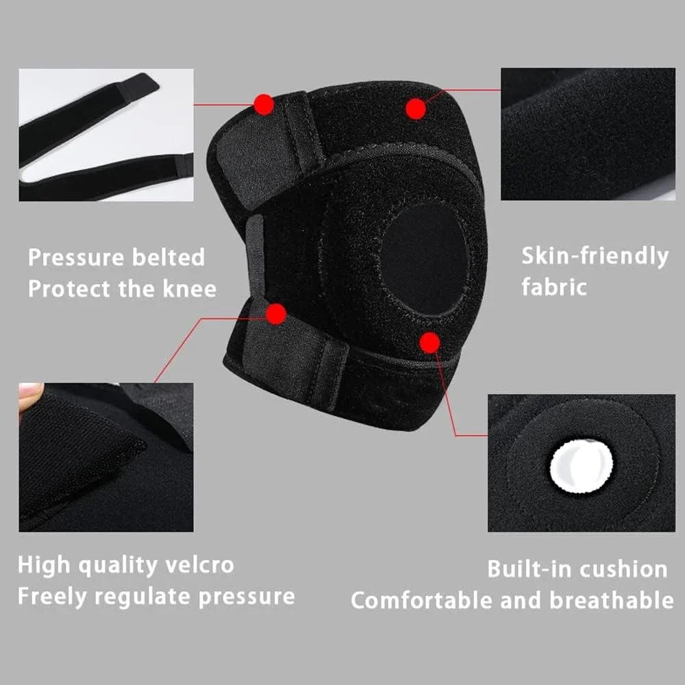 1 Pcs Patella Knee Brace For Leg Pain, Knee Support Compression Sleeve Brace For Arthritis Pain And Support, Workout Knee Guard